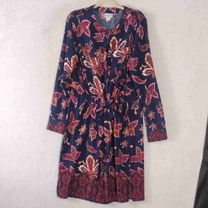 Floral Long Sleeve Dress